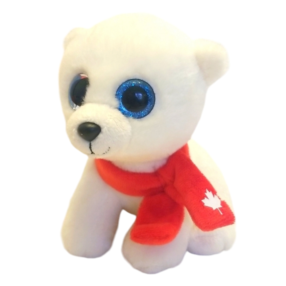 Ty Beanie Boos Nano Nanuq The Polar Bear Plush - Canada Exclusive Collectible